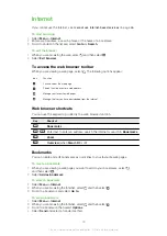 Preview for 48 page of Sony Ericsson Cell Phone Extended User Manual