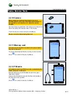 Preview for 9 page of Sony Ericsson CK15a Test Instructions