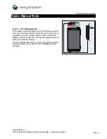 Preview for 15 page of Sony Ericsson CK15a Test Instructions