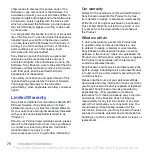 Preview for 78 page of Sony Ericsson Cyber-shot K850i User Manual