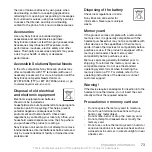 Preview for 75 page of Sony Ericsson Cybershot C510a User Manual