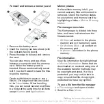 Preview for 19 page of Sony Ericsson Cybershot K550i User Manual