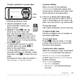 Preview for 41 page of Sony Ericsson Cybershot K550i User Manual