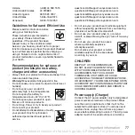 Preview for 77 page of Sony Ericsson Cybershot K550i User Manual