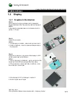 Предварительный просмотр 5 страницы Sony Ericsson ELM J10 Troubleshooting Manual