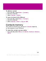 Preview for 28 page of Sony Ericsson F305 User Manual