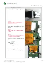 Preview for 7 page of Sony Ericsson F500 Series Working Instruction, Mechanical