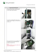 Preview for 11 page of Sony Ericsson F500 Series Working Instruction, Mechanical