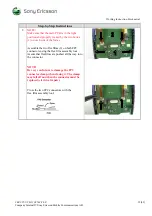 Preview for 12 page of Sony Ericsson F500 Series Working Instruction, Mechanical