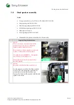 Preview for 21 page of Sony Ericsson F500 Series Working Instruction, Mechanical