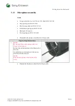 Preview for 25 page of Sony Ericsson F500 Series Working Instruction, Mechanical