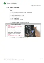 Preview for 27 page of Sony Ericsson F500 Series Working Instruction, Mechanical