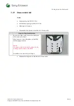 Preview for 29 page of Sony Ericsson F500 Series Working Instruction, Mechanical