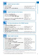 Preview for 7 page of Sony Ericsson FOMA SO905iCS Manual