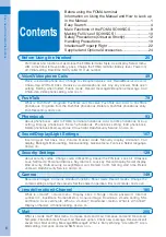 Preview for 8 page of Sony Ericsson FOMA SO905iCS Manual