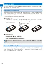 Preview for 38 page of Sony Ericsson FOMA SO905iCS Manual