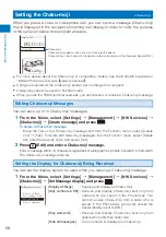 Preview for 60 page of Sony Ericsson FOMA SO905iCS Manual