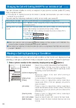 Preview for 62 page of Sony Ericsson FOMA SO905iCS Manual