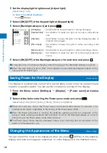 Preview for 124 page of Sony Ericsson FOMA SO905iCS Manual