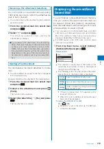 Preview for 221 page of Sony Ericsson FOMA SO905iCS Manual