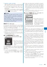 Preview for 245 page of Sony Ericsson FOMA SO905iCS Manual