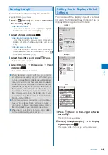 Preview for 251 page of Sony Ericsson FOMA SO905iCS Manual