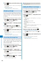 Preview for 296 page of Sony Ericsson FOMA SO905iCS Manual