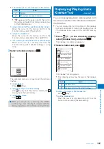 Preview for 307 page of Sony Ericsson FOMA SO905iCS Manual