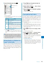 Preview for 321 page of Sony Ericsson FOMA SO905iCS Manual