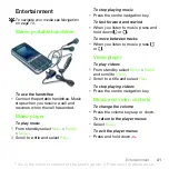 Предварительный просмотр 41 страницы Sony Ericsson G502 User Manual