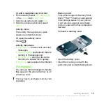 Preview for 15 page of Sony Ericsson G502c User Manual