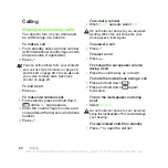 Preview for 22 page of Sony Ericsson G502c User Manual