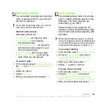 Preview for 33 page of Sony Ericsson G502c User Manual