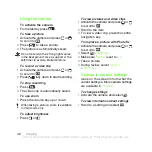 Preview for 42 page of Sony Ericsson G502c User Manual