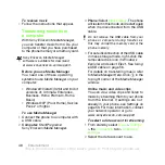 Preview for 48 page of Sony Ericsson G502c User Manual