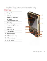 Предварительный просмотр 9 страницы Sony Ericsson G700c Manual