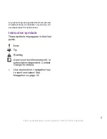 Preview for 5 page of Sony Ericsson G705U User Manual