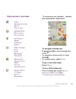 Preview for 13 page of Sony Ericsson G705U User Manual