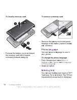 Preview for 18 page of Sony Ericsson G705U User Manual