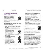 Preview for 73 page of Sony Ericsson G705U User Manual