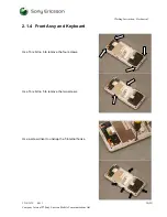 Preview for 10 page of Sony Ericsson G90 Working Instruction, Mechanical