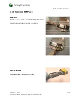 Preview for 35 page of Sony Ericsson G90 Working Instruction, Mechanical