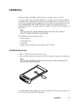 Preview for 11 page of Sony Ericsson GC89 - Ericsson EDGE/Wireless LAN PC Card User Manual