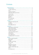 Preview for 2 page of Sony Ericsson Hazel User Manual