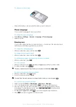 Preview for 14 page of Sony Ericsson Hazel User Manual