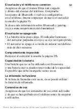 Preview for 32 page of Sony Ericsson HBH-GV435 User Manual