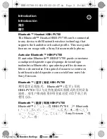 Preview for 3 page of Sony Ericsson HBH-PV700 User Manual