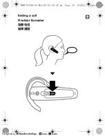 Preview for 23 page of Sony Ericsson HBH-PV700 User Manual