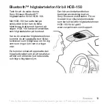 Preview for 13 page of Sony Ericsson HCB-150 Manual