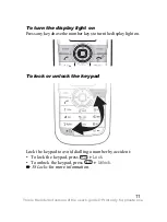 Предварительный просмотр 12 страницы Sony Ericsson J100i User Manual